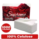 Papel Toalha Branco Interfolha – 1000fls 20×20 Supremo Luxo
