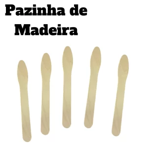 200 Pazinhas Madeira Gigante Theoto – Embaladas em Sachê