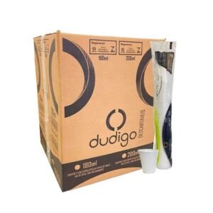 Copo 180ml Dudigo Transparente PS 2500 Unidades